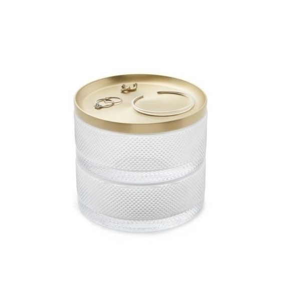 UMBRA pojemnik na biżuterię TESORA - mosiądz