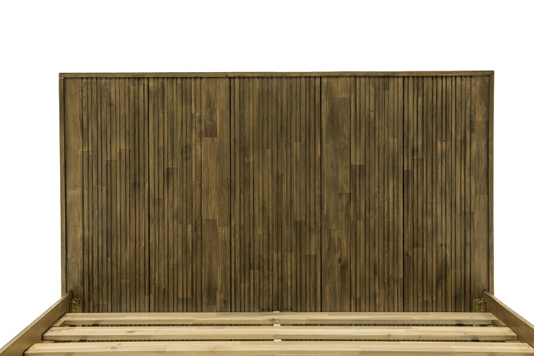 Łóżko Massa K01 200x180 Czarny/Brązowy