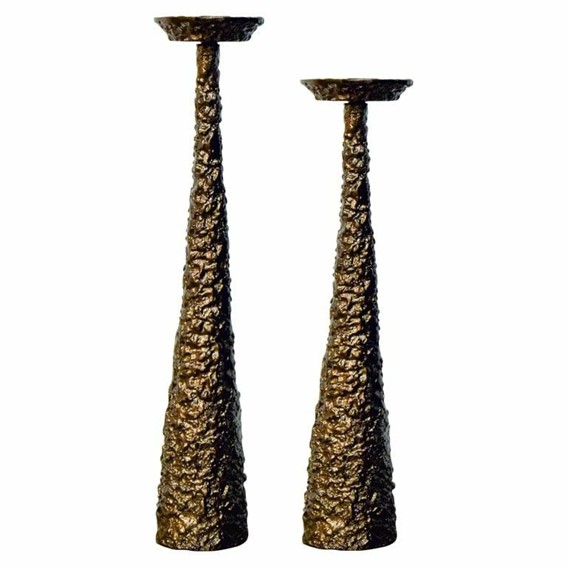 Świecznik MOAN  S Złoty