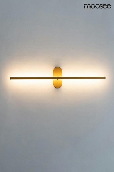 Lampa Ścienna TOBIA Złoty