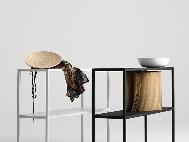 Konsola JULITA METAL 75-2F