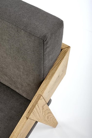 Fotel FREEDOM Dąb Naturalny/Popiel