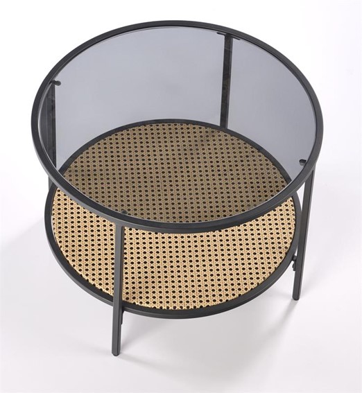 Ława DAKOTA fi60 Naturalny/Dymiony