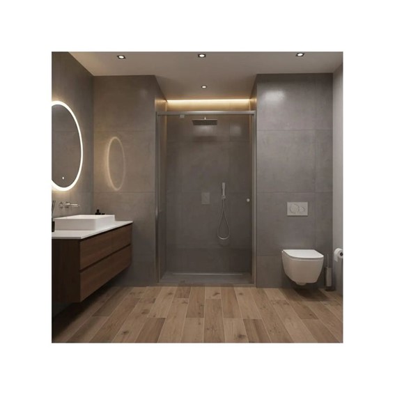 Drzwi Prysznicowe PRIMO SWING 80 Chrom