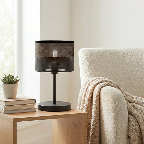 Lampa Biurkowa KARBON LN1 Czarny