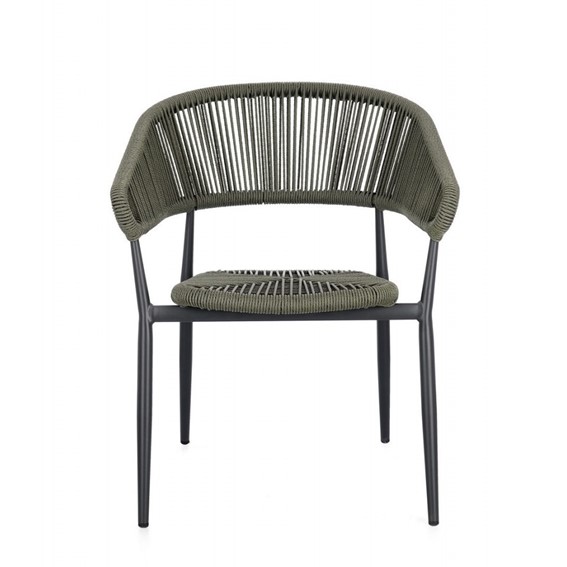 Krzesło Ogrodowe ALGAIDA Zielony