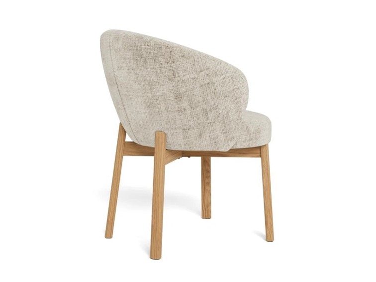 Krzesło DARLENE Dąb Naturalny/Beżowy