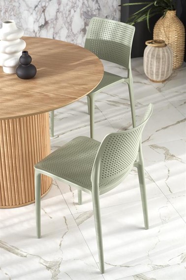 Stół Okrągły LOPEZ fi120 Dąb Naturalny