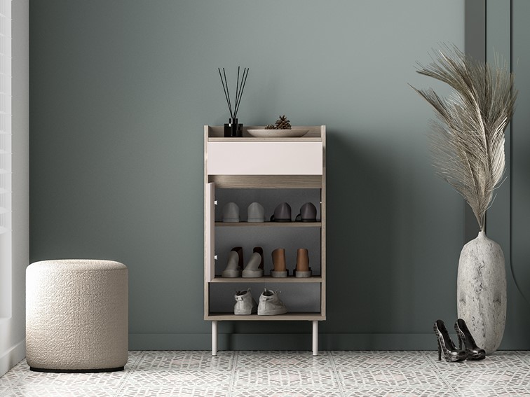 Szafka na Buty VOCO 04 Cashmere/Dąb Cremona Terracotta