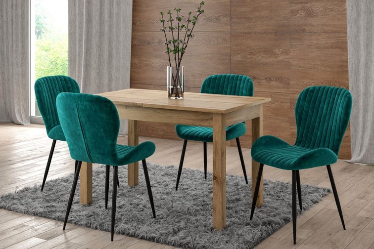 Krzesło Velvet K1-FX Zielony