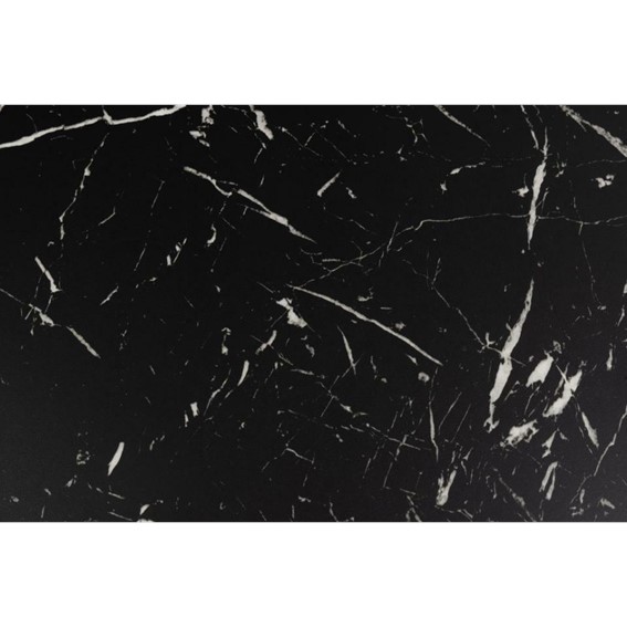 Stolik BAROSSA 40x40cm Czarny Marmur