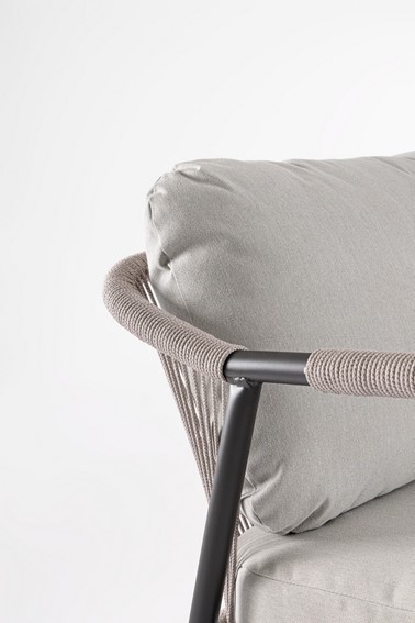 Zestaw Ogrodowych MIRAVET Antracyt/Beż