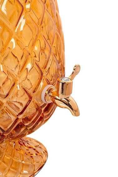 Dyspenser do Napojów PINEAPPLE Bursztynowy