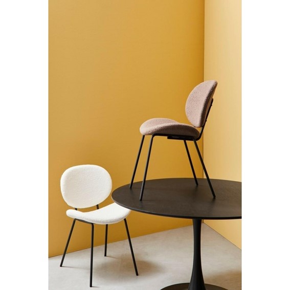 Krzesło MADDIE Brązowy