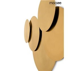 Lampa Ścienna SCUDO Złoty