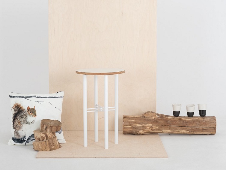 Stolik PENTO 40 Biały