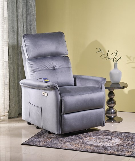 Fotel Wypoczynkowy SEMIR 2 Popielaty