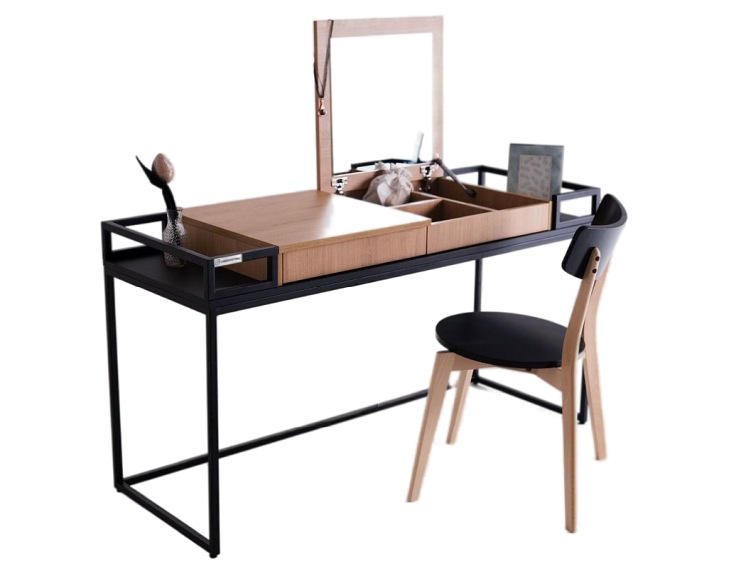 Toaletka Femito 50x140 Naturalny/Czarny