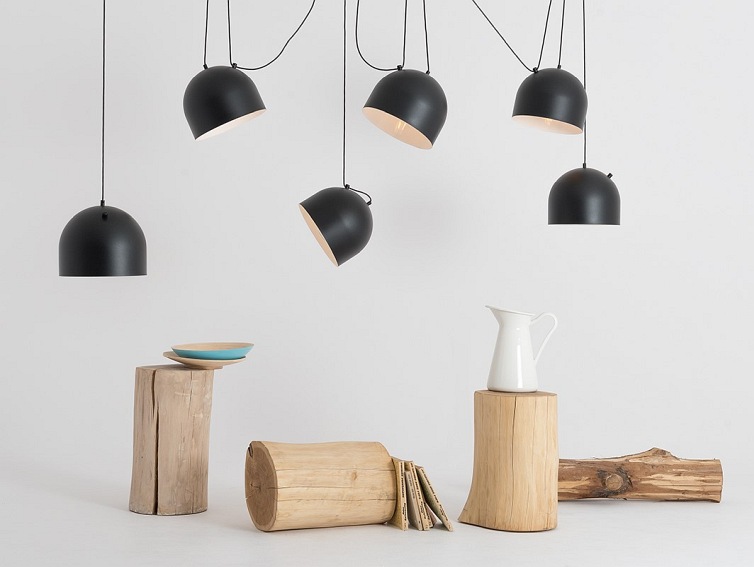 Lampa wisząca POPO L 6 – czarny