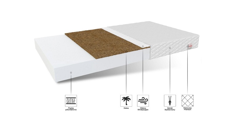 Materac BABY COCO 90x190
