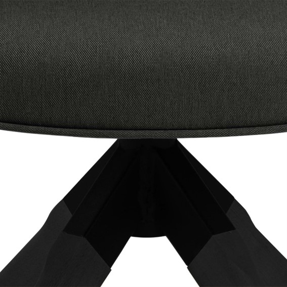 Krzesło Obrotowe AURA Dark Grey/Black Auto Return