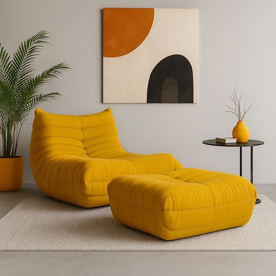 Podnóżek NUA N22-14 Żółty