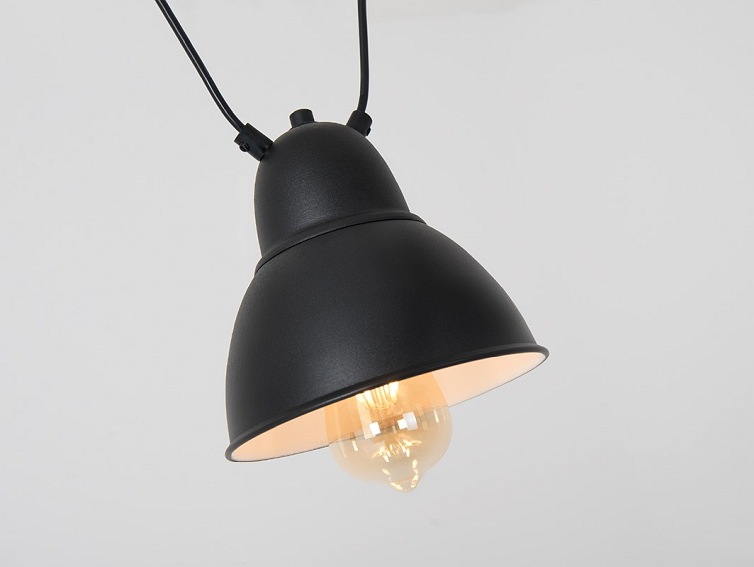 Lampa wisząca COBEN 3 Czarny