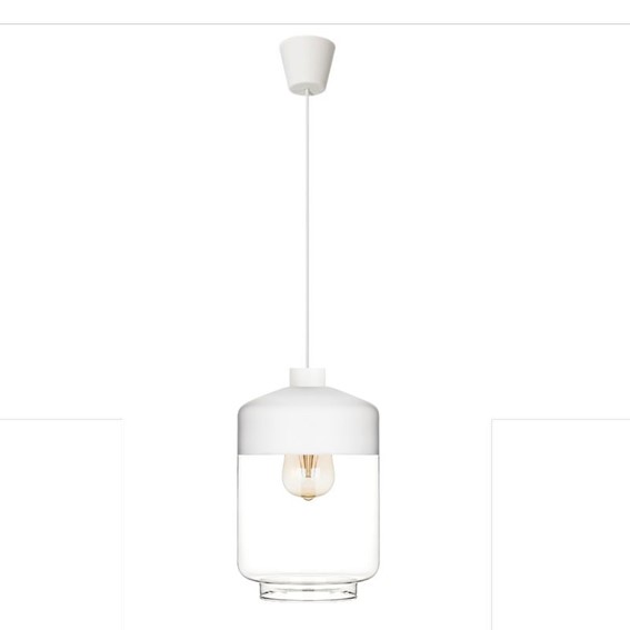 Lampa Wisząca VALENTINA 1B Biały