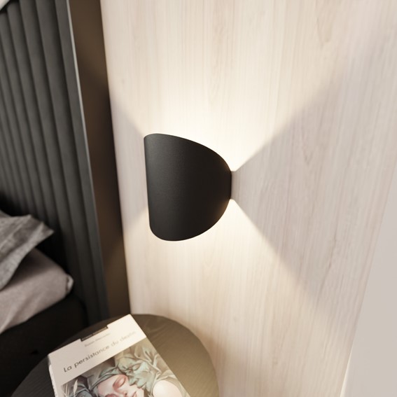 Kinkiet FORM 3 Czarny