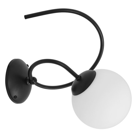 Kinkiet NELA K-5352 Czarny/Biały