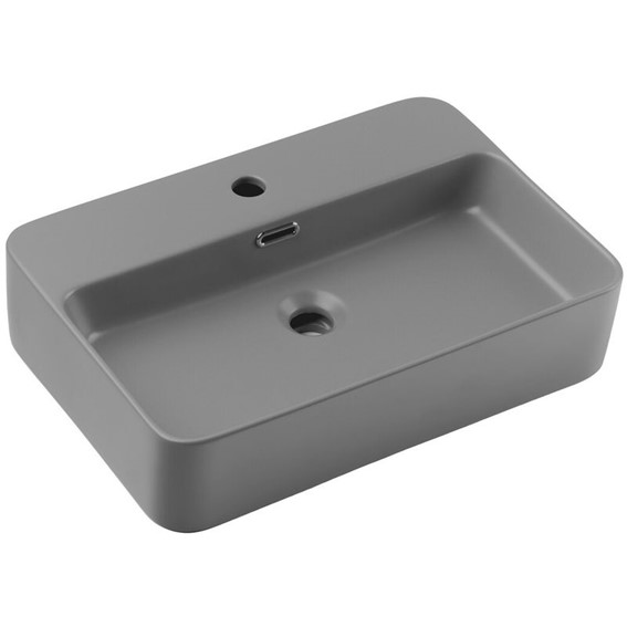 Umywalka Nablatowa TRUST Jasny Szary