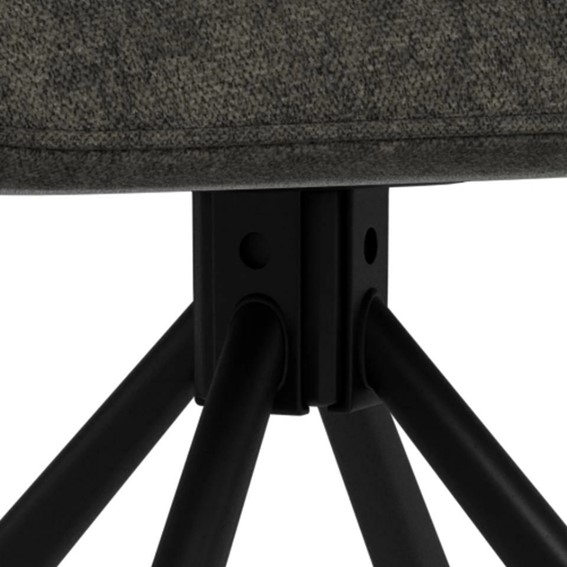 Krzesło GRAHAM Ciemny Szary