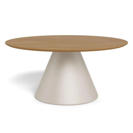 Stół SOLI fi85 Naturalny/Beżowy