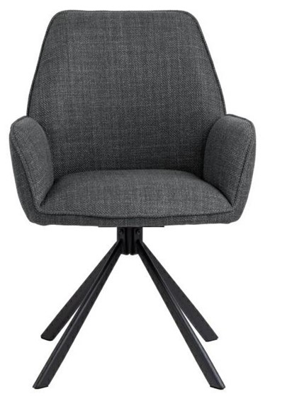 Krzesło GLENDA Basel 19 Szary Ciemny