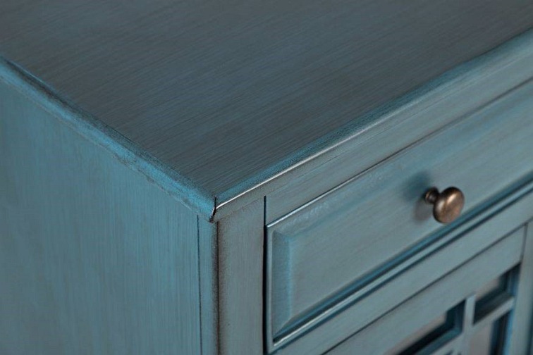 Komoda Avola AV175-32 38x82x82 Antique Blue