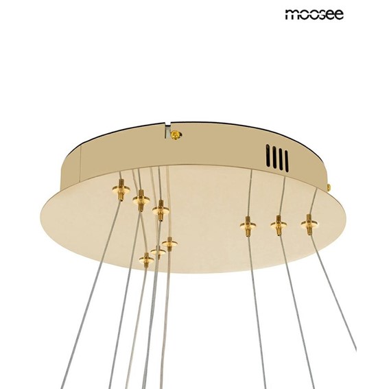 Lampa Wisząca RING SLIM S Złoty/Biały