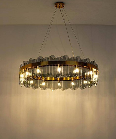 Lampa Wisząca NEMO 100 Złoty