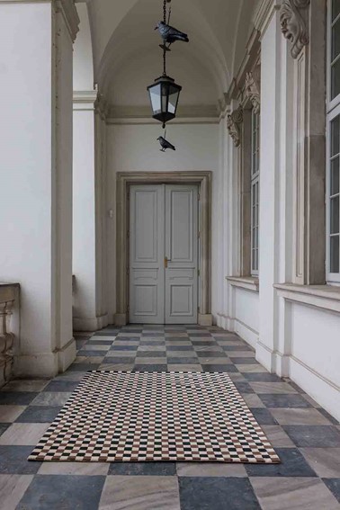 Dywan FLICKER Dark Green Beige Brown 5015 200x300 cm