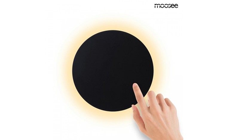 Lampa Ścienna SHADOW SUN 25 Czarny