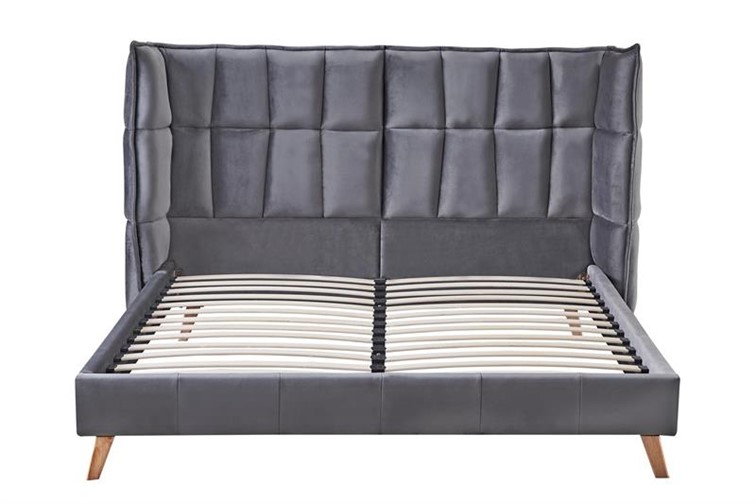 Łóżko SCANDINO 160x200 Popielaty