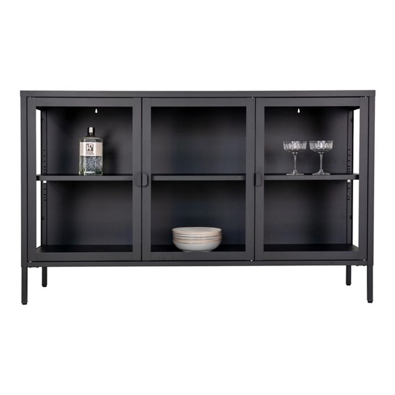 Komoda BRISBANE 140cm Czarny