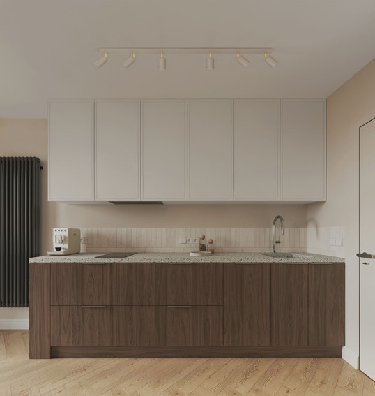 Lampa Sufitowa MATI K-5824 Beż/Złoty