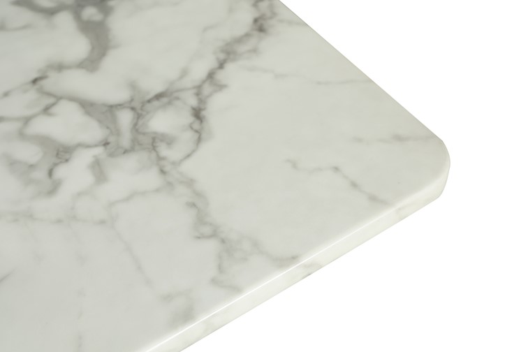 Stół MODIG M41 180x90 Biały/Złoty