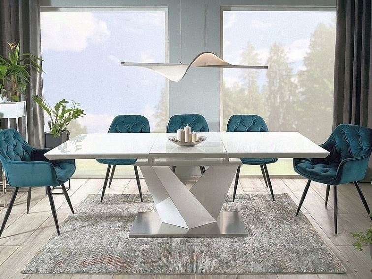 Stół Rozkładany ALARAS III (160-220)x90 Biały