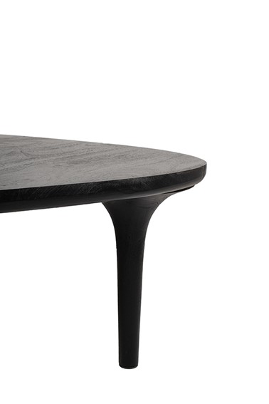 Stolik Kawowy LAMINAR 86x90cm Czarny