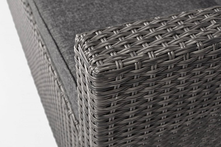 Zestaw Ogrodowy z Technorattanu SZTOKHOLM Grafitowy