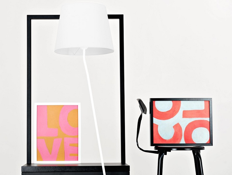 Lampa Podłogowa Shade Floor 35x50x150 Biały