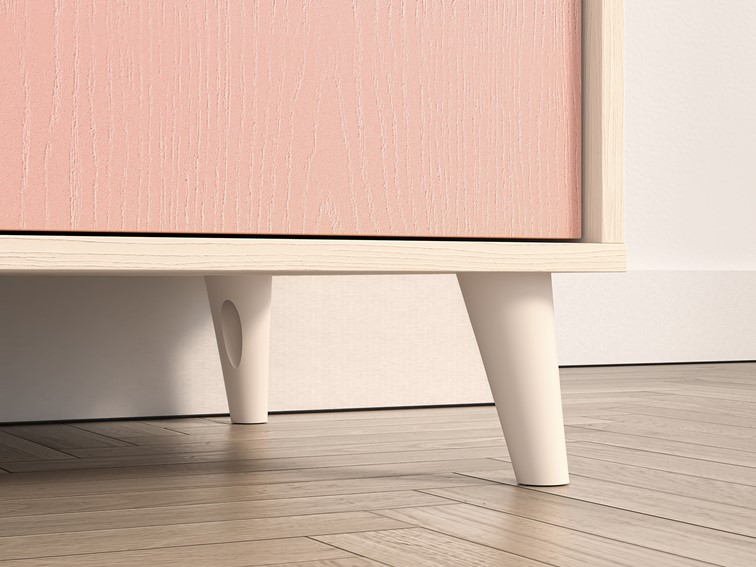 Szafa MEVEL 02 Beżowy/Róż