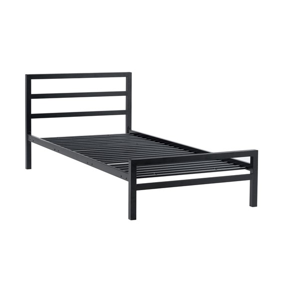 Łóżko Metalowe LM4-FX 90x200 Czarny