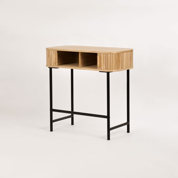 Konsola FLORENCE FL03 Beżowy/Czarny